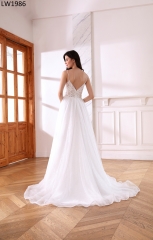 LW1986 Light Tulle Bridal Dress