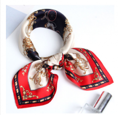 Autumn and winter season silk small square scarf small scarf 100%  silk female autumn fashion fashion thin versatile scarf