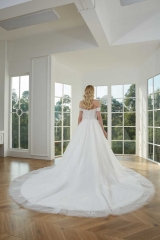 WT4181 Luxury Wedding Gown Off Shoulder