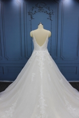 WT4403 Luxury Sparkle A line Bridal Gown