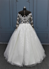 WT3308 Luxury Ball Gown Long sleeves