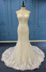 WT4427 New Sweetheart Lace Mermaid wedding dress