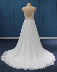 WT4603A Simplr Chiffon Bridal Gown