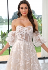 WT4645 Love New full lace Aline