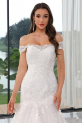 WT4523 2025 New lace Mermaid bridal